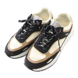 HUGO BOSS ローカットスニーカー シューズ 厚底 37 マルチカラー /BB