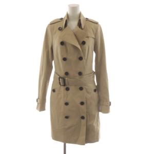 ノバチェック トレンチコート 36 ベージュ