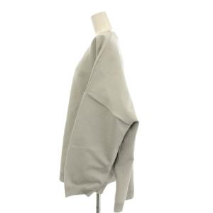 mizuiro ind mizuiroind ニット セーター 長袖 ワイドプルオーバー グレー 1-220029 /KH