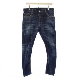 22AW TIDY BIKER バイカーデニムパンツ ジーンズ 46 青 /KH