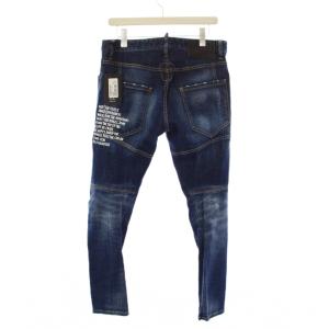DSQUARED2 22AW TIDY BIKER バイカーデニムパンツ ジーンズ 46 青 /KH