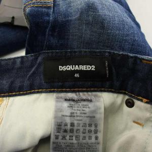DSQUARED2 22AW TIDY BIKER バイカーデニムパンツ ジーンズ 46 青 /KH