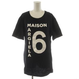 22SS Tシャツ カットソー 半袖 ロゴ 16 黒 ブラック M60247 /AN63