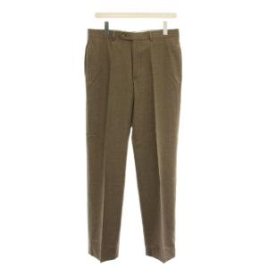 パンツ スラックス ウール W32 L32 ブラウン ベージュ /YM