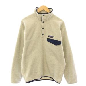 ライトウェイトシンチラスナップT トレーナー フリース 長袖 スタンドカラー ハーフボタン ストレッチ