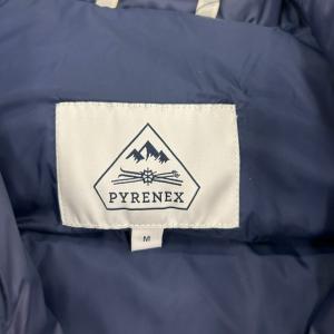 PYRENEX SPOUTNIC VEST MAT ダウンベスト M ネイビー