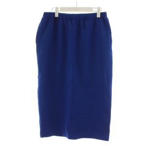 23AW ポンチイージータイトスカート ロング F 青 ブルー 23070440044040 /AN46