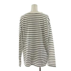 Deuxieme Classe 24SS BORDER T Tシャツ カットソー 長袖 ボーダー柄 F 黒 ブラック 白 ホワイト 24070520706010