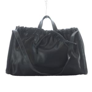 ヴィスク HVISK Sage medium ショルダーバッグ ハンド 黒 ブラック ドローストリング