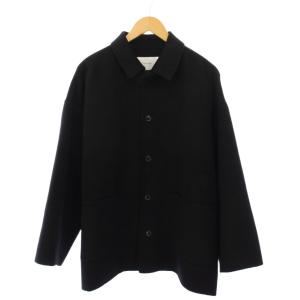 25AW ハミルトンバルカラーミドルコート 38 ブラック 25020220301140