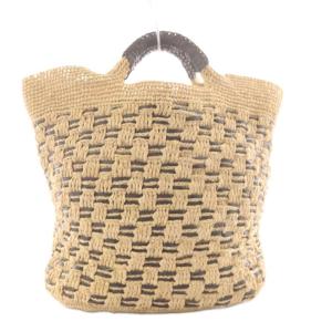 HELEN KAMINSKI かごバッグ ハンドバッグ 茶 ブラウン /AN29