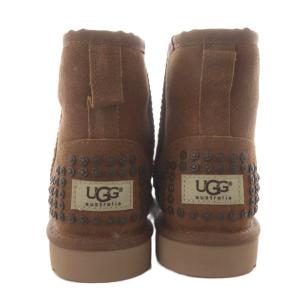 UGG australia クラシック ミニ W CLASSIC MINI LEATHER STUDS ムートンブーツ ショートブーツ