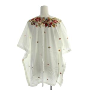 PAUL SMITH カットソー M 白 ホワイト 花柄 Vネック /AP