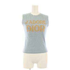 J'ADORE DIOR ノースリーブカットソー F36 ライトブルー 3P16155301