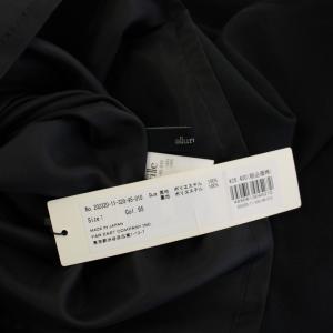 allureville ポリエステル調フランネルフレアスカート マキシ ロング 無地 ワンカラー 1 黒 ブラック 20232011320