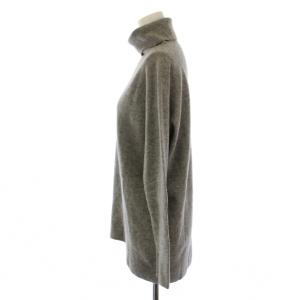 Deuxieme Classe ニット セーター 長袖 タートルネック ウール F グレー /BM