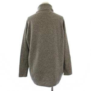 Deuxieme Classe ニット セーター 長袖 タートルネック ウール F グレー /BM
