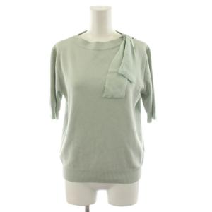 22年製 KNIT TOP CHARLOTTE ニット シルク 40