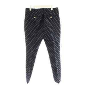 GUCCI スラックス 44 ピンク ネイビー 453929