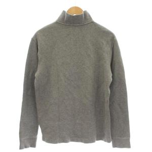 POLO RALPH LAUREN ハーフジップ ハイネック ニット コットン 長袖 S グレー 710666383005 /G
