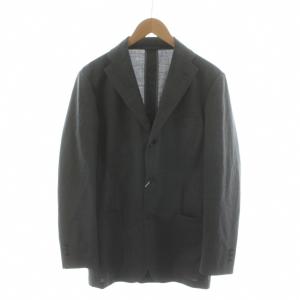 テーラードジャケット シングル ウール 50 グレー BY058S01C /AN40