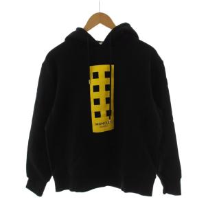 GENIUS MAGLIA パーカー プルオーバー M ブラック イエロー D20968203150