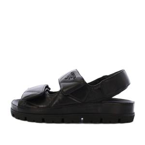 PRADA モノリス ナッパレザー サンダル 35 ブラック