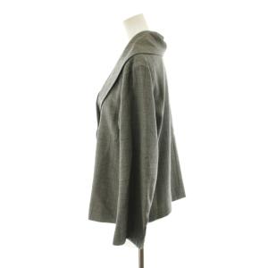 ESTNATION セットアップ ジャケット パンツ スラックス チェック柄 38 グレー 020-21732 020-21511