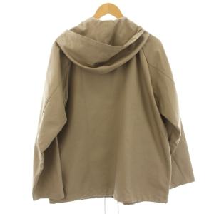 B:MING LIFE STORE by BEAMS ジャケット 上着 M グレー 長袖 無地 ドローストリング フード付き /JP