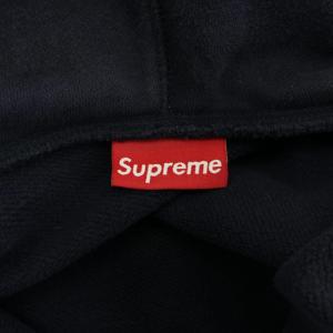 Supreme 08FW Dobby Zip hoodie M ネイビー