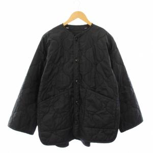 ライナーキルティングジャケット ブラック