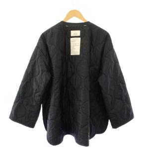 HYKE ライナーキルティングジャケット ブラック