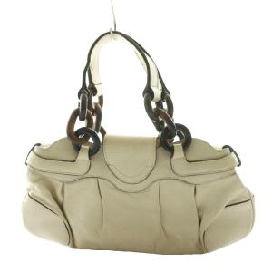 Salvatore Ferragamo ハンドバッグ 白 ホワイト /SS OS OH