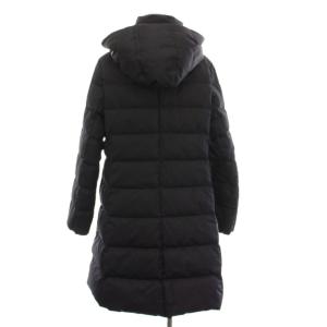 MACKINTOSH PHILOSOPHY MACKINTOSHPHILOSOPHY ダウンコート ロング ジップアップ フード付き アウター 38 紺 ネイビー H5A92-682-29