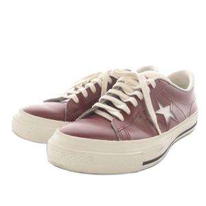 CONVERSE ワンスター マルーンカラー スニーカー 8.5 レッド