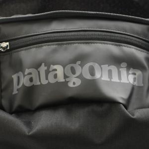 Patagonia ウエストバッグ ボディバッグ ロゴ 黒 ブラック 49282 /AN13