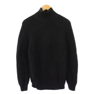 SIGNATURE TURTLE NECK シグネチャータートルネック リブニット セーター 長袖 ワンカラー