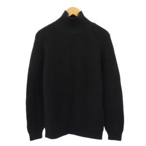 SIGNATURE TURTLE NECK シグネチャータートルネック リブニット セーター 長袖 ワンカラー