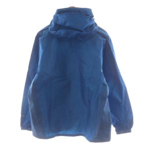 mont-bell ゴアテックス GORE-TEX ストームクルーザージャケット マウンテンパーカー ロゴ L 青 ブルー
