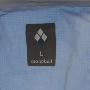 mont-bell ゴアテックス GORE-TEX ストームクルーザージャケット マウンテンパーカー ロゴ L 青 ブルー