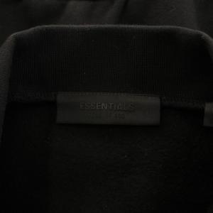 FOG ESSENTIALS FLEECE POLO フリースポロ スウェット トレーナー 長袖 ワンカラー 裏起毛 M 黒 ブラック