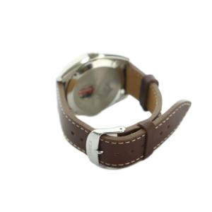 TIMEX 腕時計 自動巻き カレンダー付き アナログ レザーバンド ブラウン TW2V62000