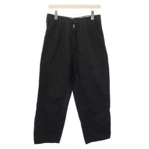 CARUSO タックイタリーデニムパンツ 44 ネイビー