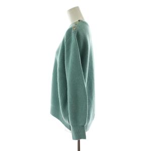 MACKINTOSH LONDON ニット セーター 長袖 ウール カシミヤ混 38 水色 ライトブルー G5N25-209-74 /AN24