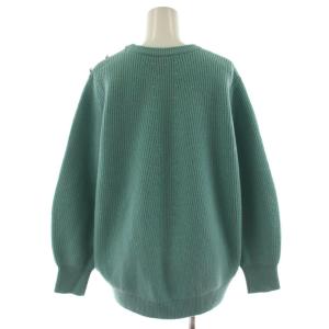 MACKINTOSH LONDON ニット セーター 長袖 ウール カシミヤ混 38 水色 ライトブルー G5N25-209-74 /AN24