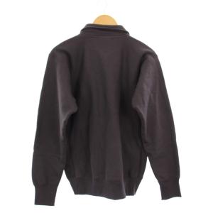 A VONTADE タグ付きハーフジップ スウェット トレーナー 長袖 裏起毛 M インクネイビー /KH