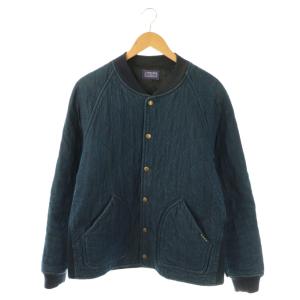 キルティングジャケット ブルゾン デニム 中綿 4 インディゴ /ES