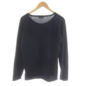 BURBERRY BLACK LABEL ニット カットソー 長袖 2 紺 ネイビー D1N20-204-29/AN54