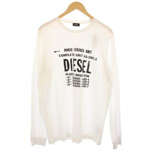 T-DIEGO-B6-LONG Tシャツ ロンT カットソー 長袖 XL 白 00SCDT /TK