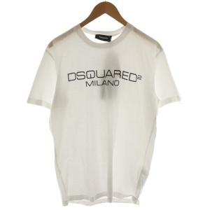 Tシャツ カットソー 半袖 ロゴ L 白 ホワイト S74GD0644 /AN70